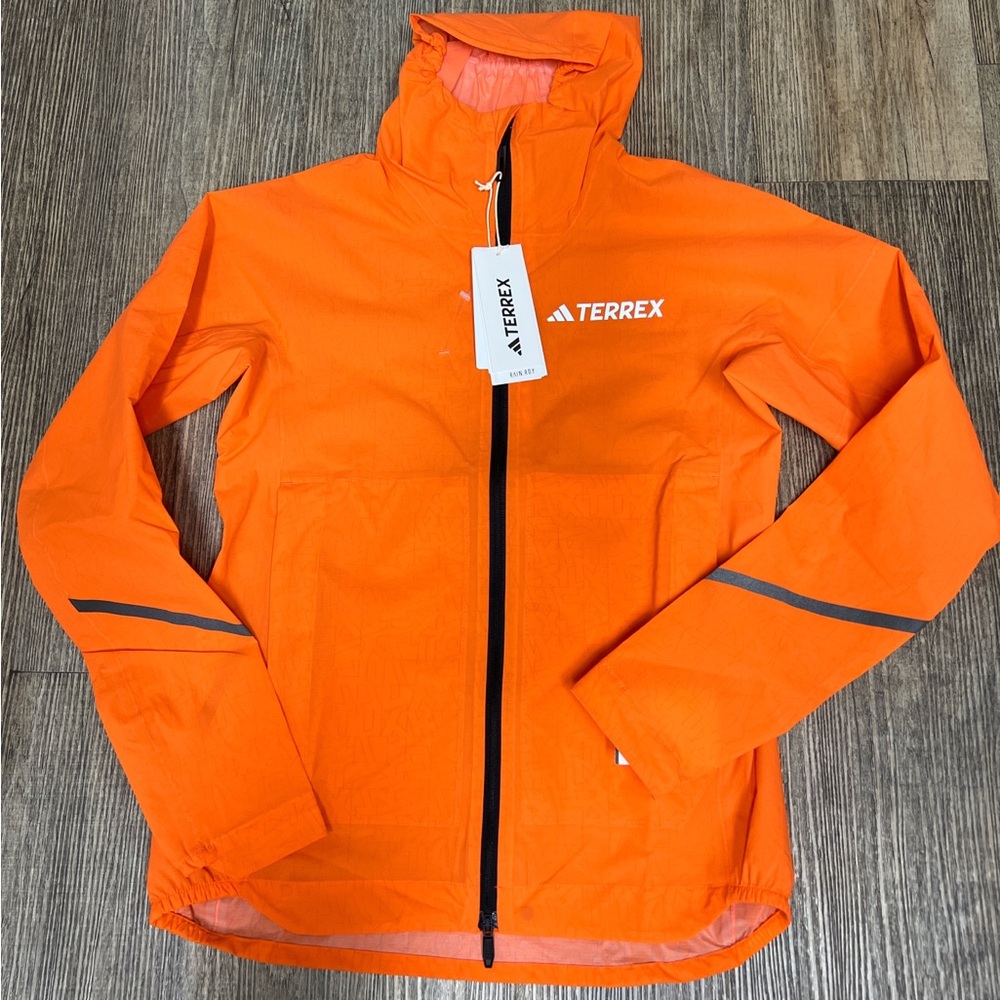 Adidas Terrex Bright Orange Windbreaker XS
